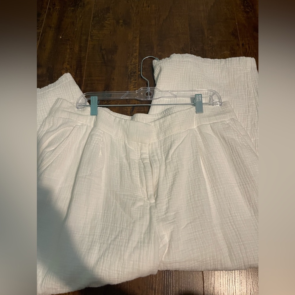 Nine West Wide Leg Crop Pants